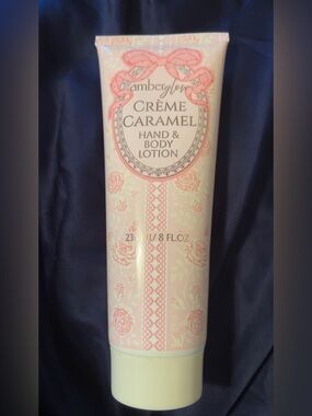 AmberGlow Crème Caramel Hand & Body Lotion - still safety sealed!